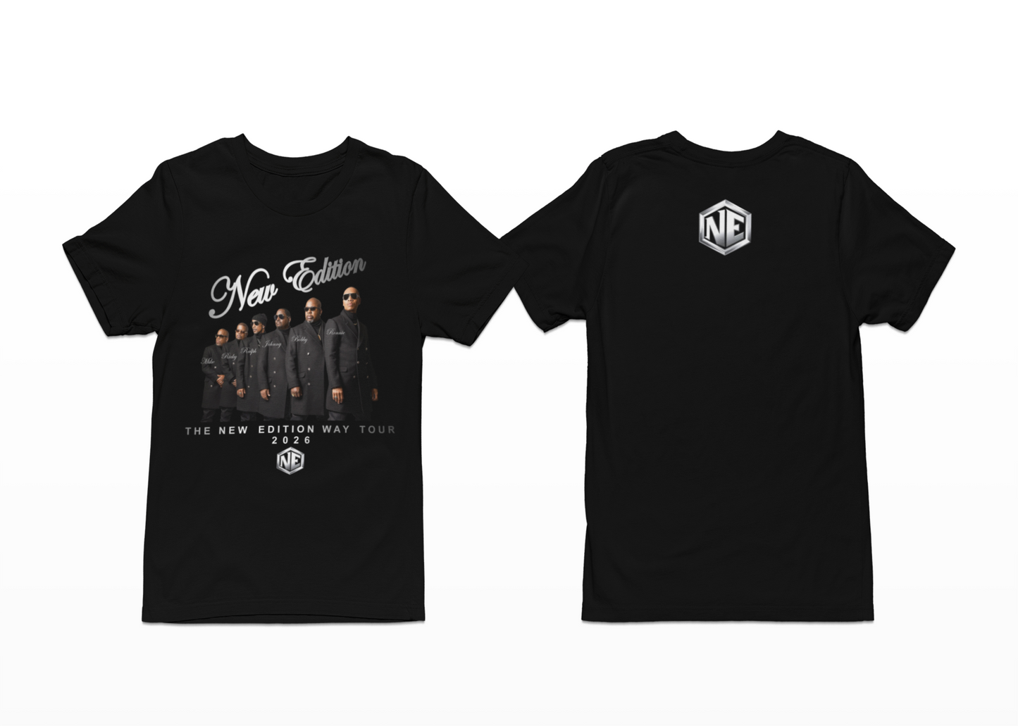 New Edition 2026 Tour Apparel Logo on back only
