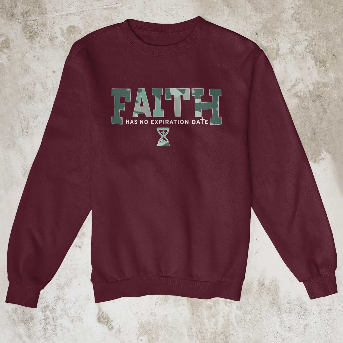 Green Camo print Sweatshirt
