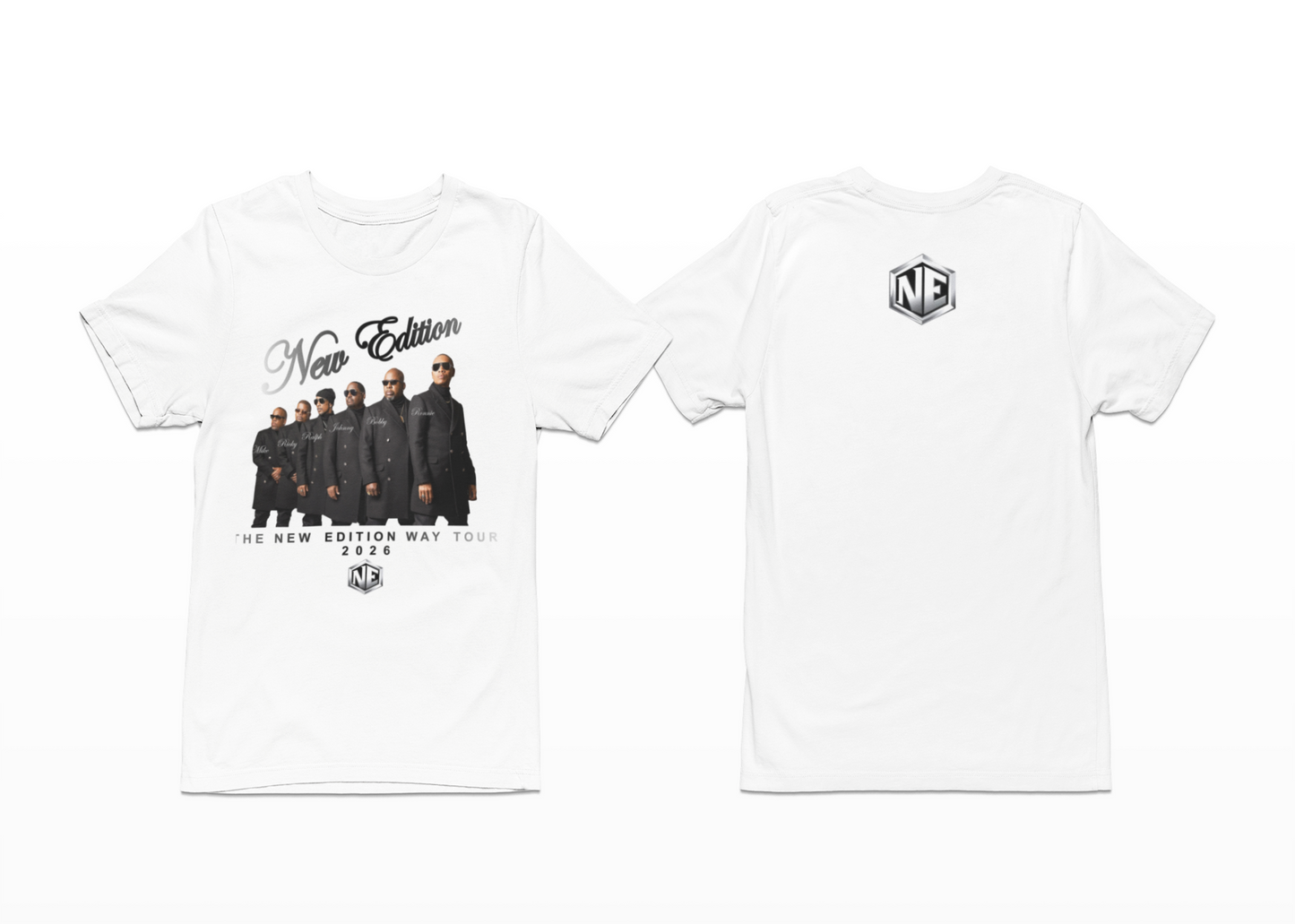New Edition 2026  Tour Apparel Logo on back only